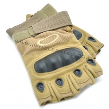 CCCP Fingerless Gloves With Nuckle Protection (C:L/E:M - Tan)